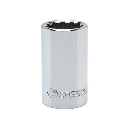 Weller Crescent 1-1/16 in. X 1/2 in. drive SAE 12 Point Standard Socket 1 pc CDS63N